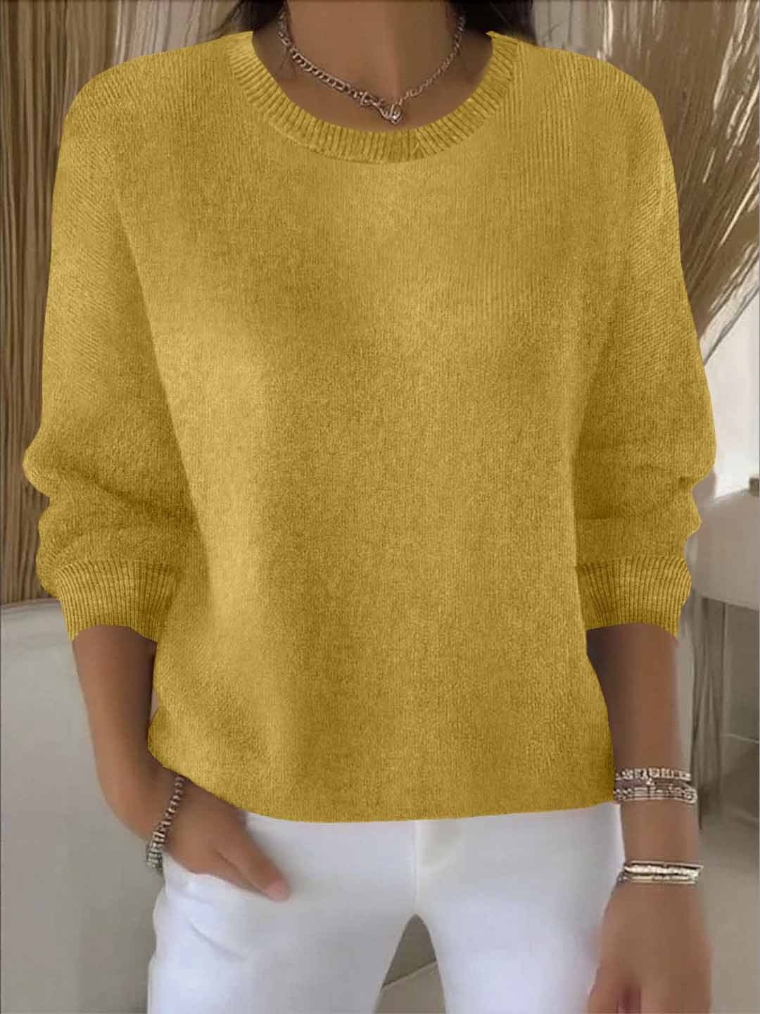 Andrea — Crew Neck Sweater for Women