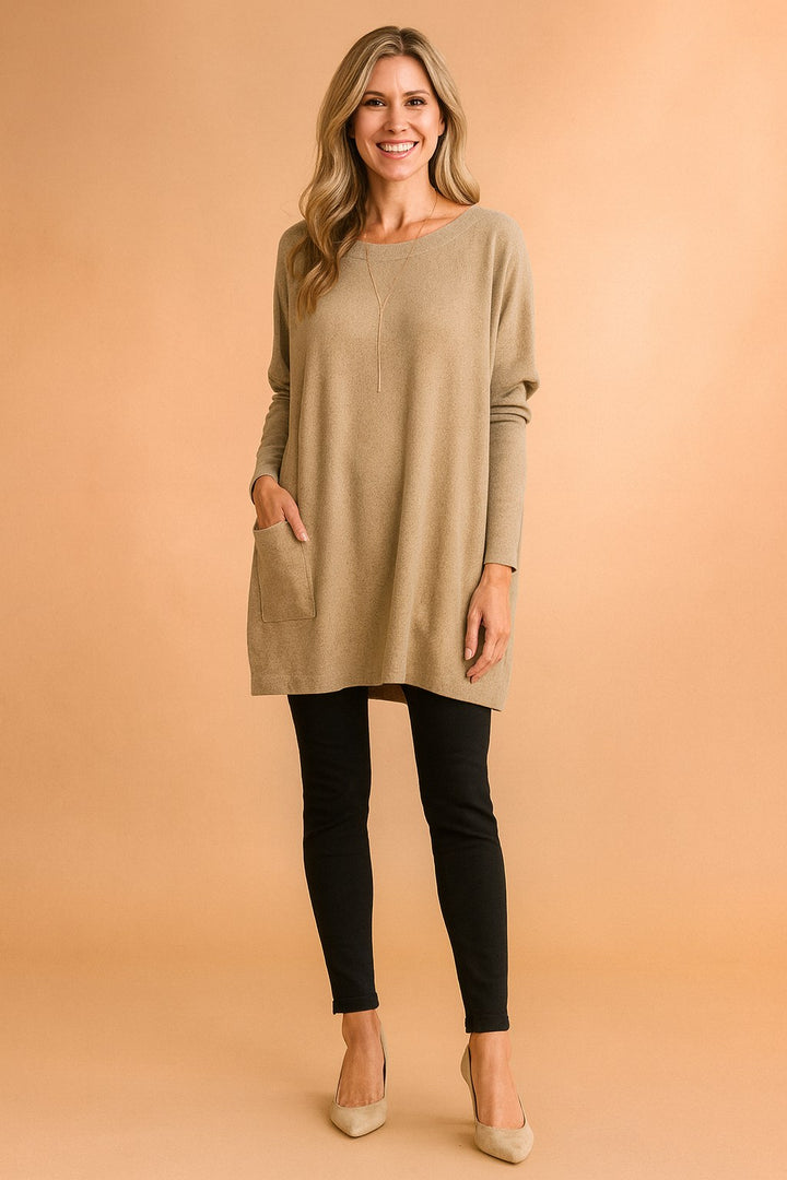 Ashley — Oversized Tunic Sweater for Women with Pockets (3)