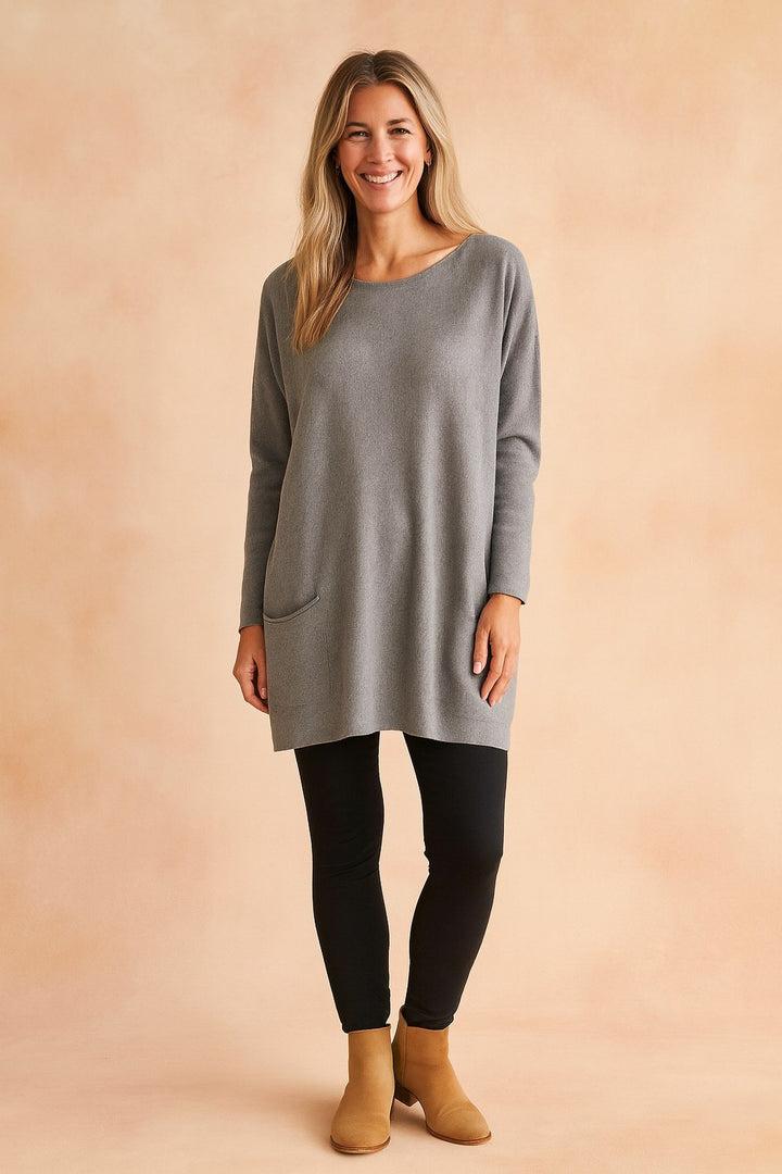 Ashley — Oversized Tunic Sweater for Women with Pockets (6)
