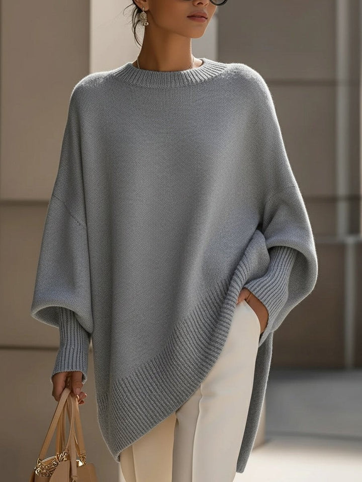 Aurora — Oversized Knit Sweater for Women with Batwing Sleeves (5)