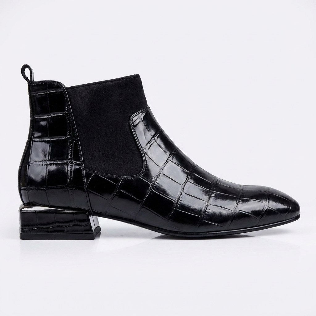 Bella — Chelsea Ankle Boots for Women with Low Heel
