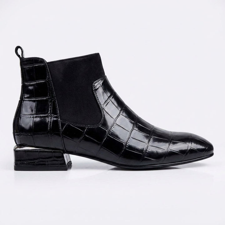 Bella — Chelsea Ankle Boots for Women with Low Heel