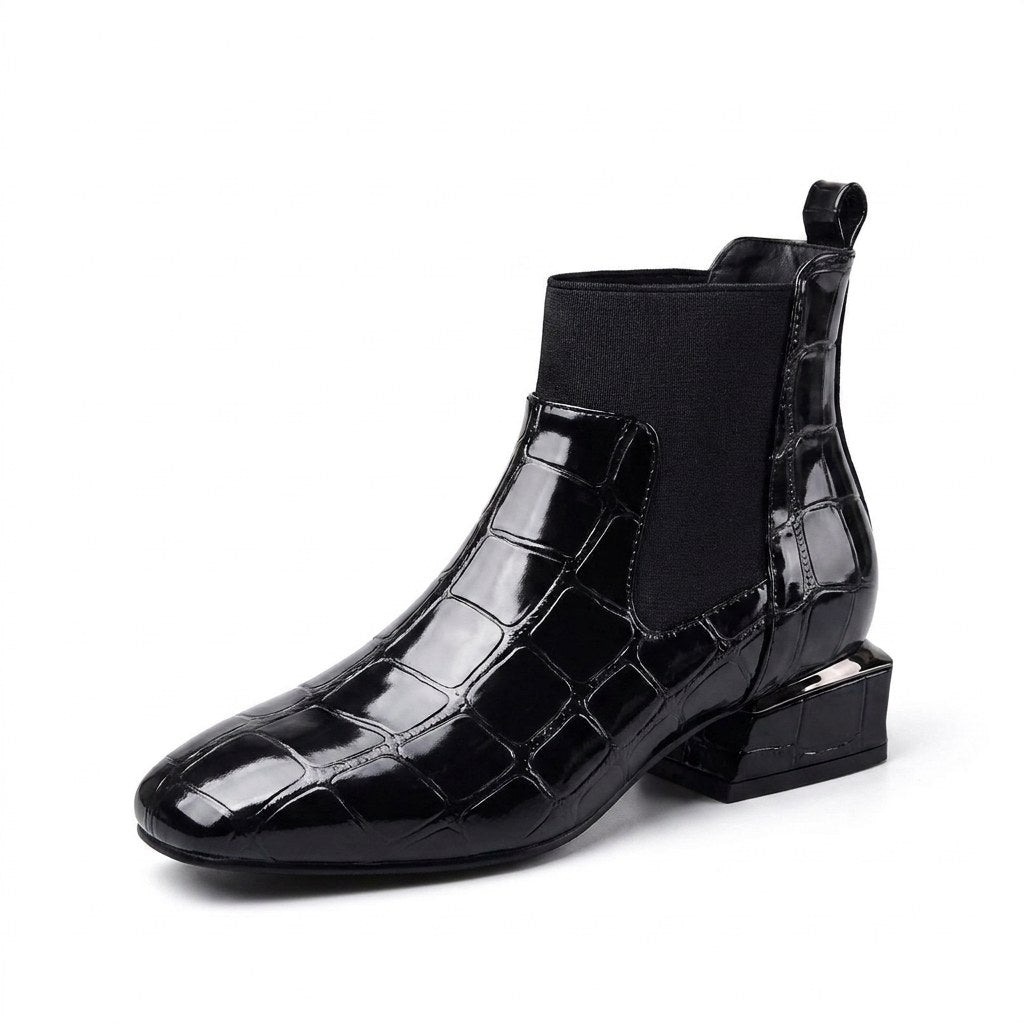 Bella — Chelsea Ankle Boots for Women with Low Heel (2)
