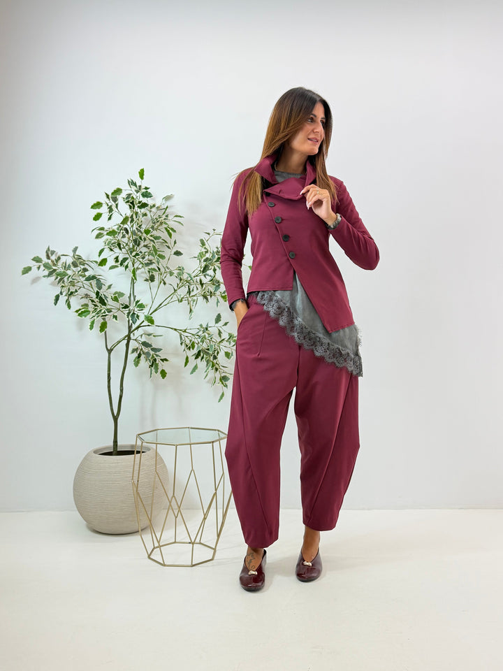 Beth — Cropped Jacket for Women with High Collar (3)
