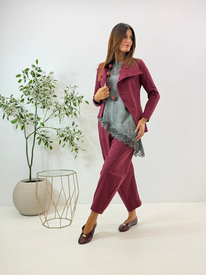 Beth — Cropped Jacket for Women with High Collar (6)
