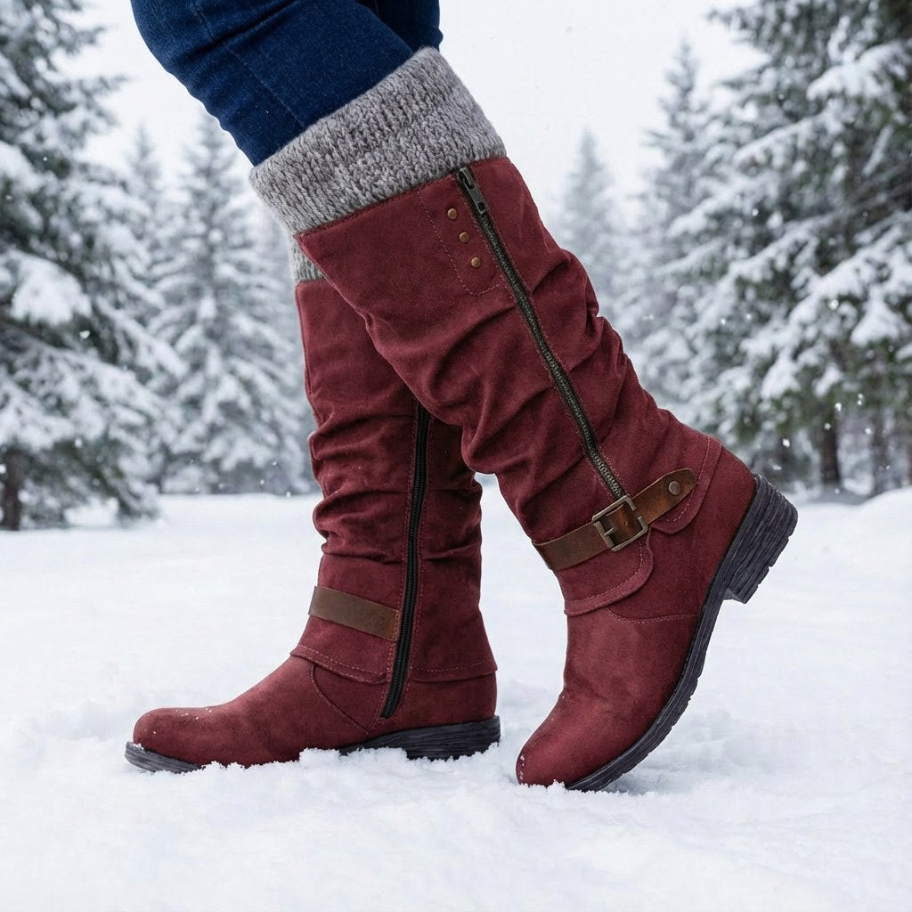 Blair — Orthopedic Boots for Women with Buckle Strap (4)