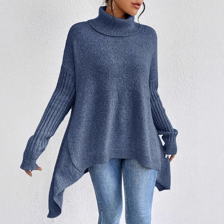 Brittany — Oversized Turtleneck Sweater for Women (6)
