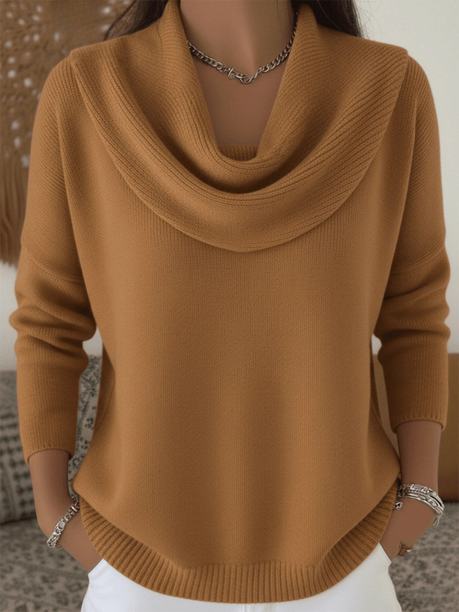 Denise — Cowl Neck Sweater for Women (2)