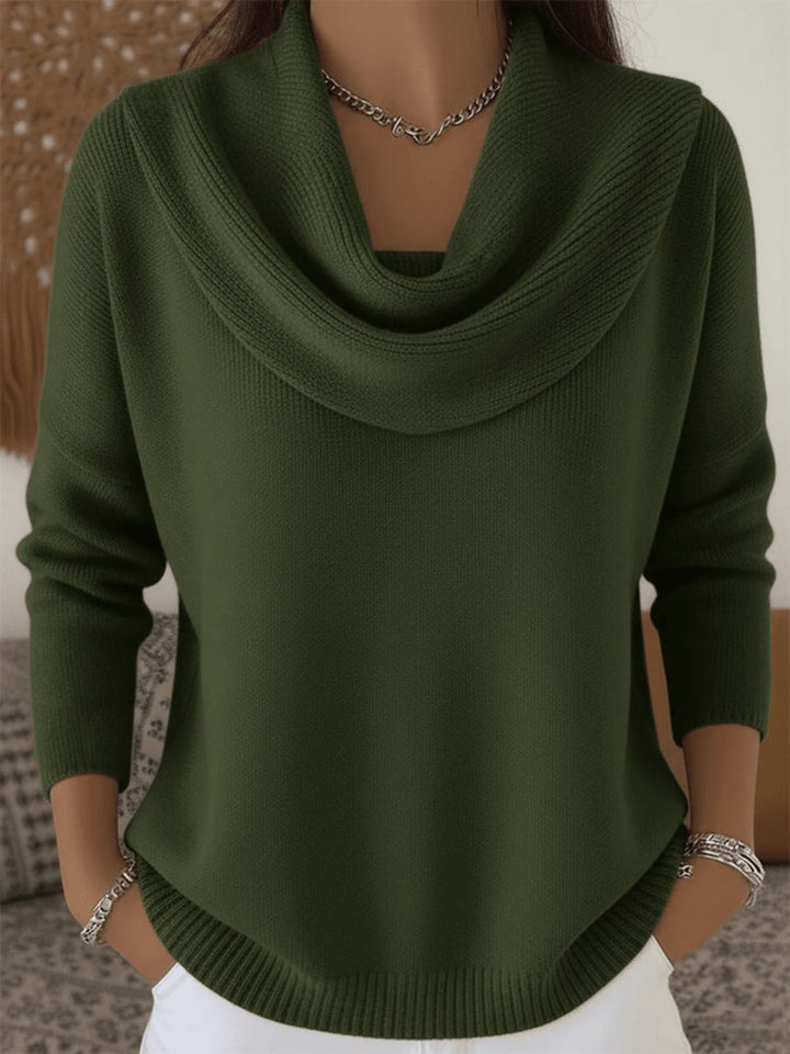 Denise — Cowl Neck Sweater for Women (3)