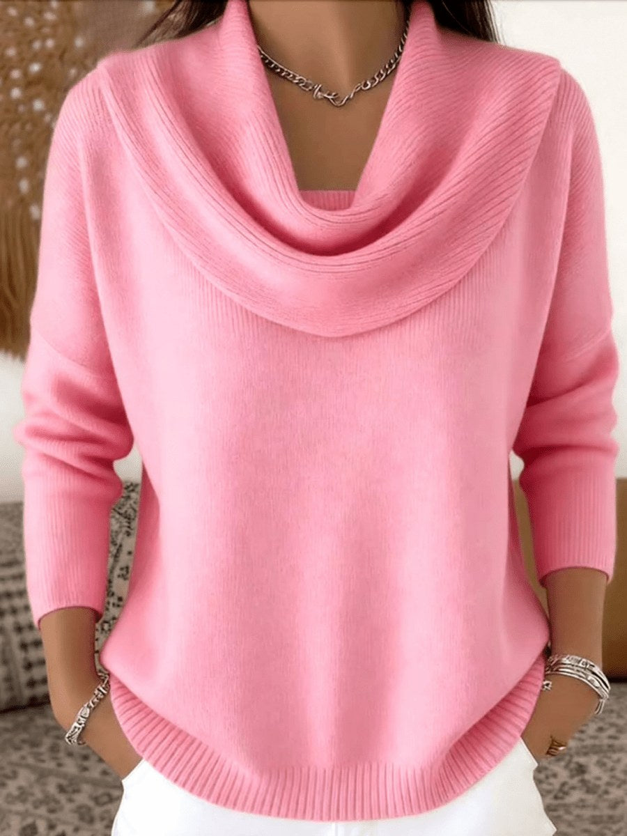 Denise — Cowl Neck Sweater for Women (6)
