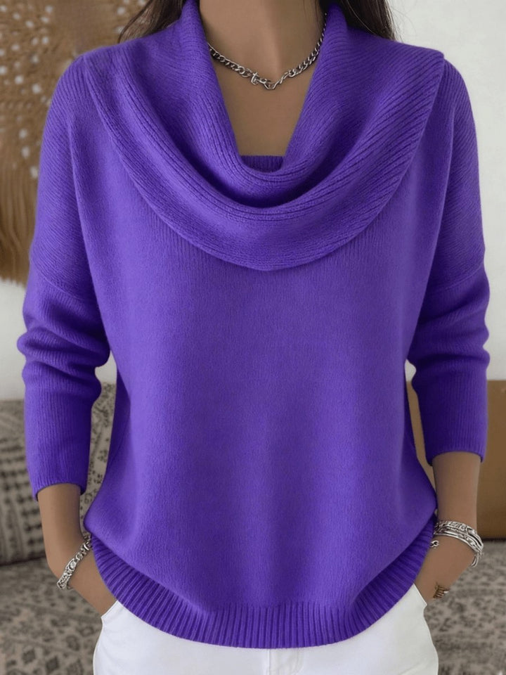 Denise — Cowl Neck Sweater for Women (9)