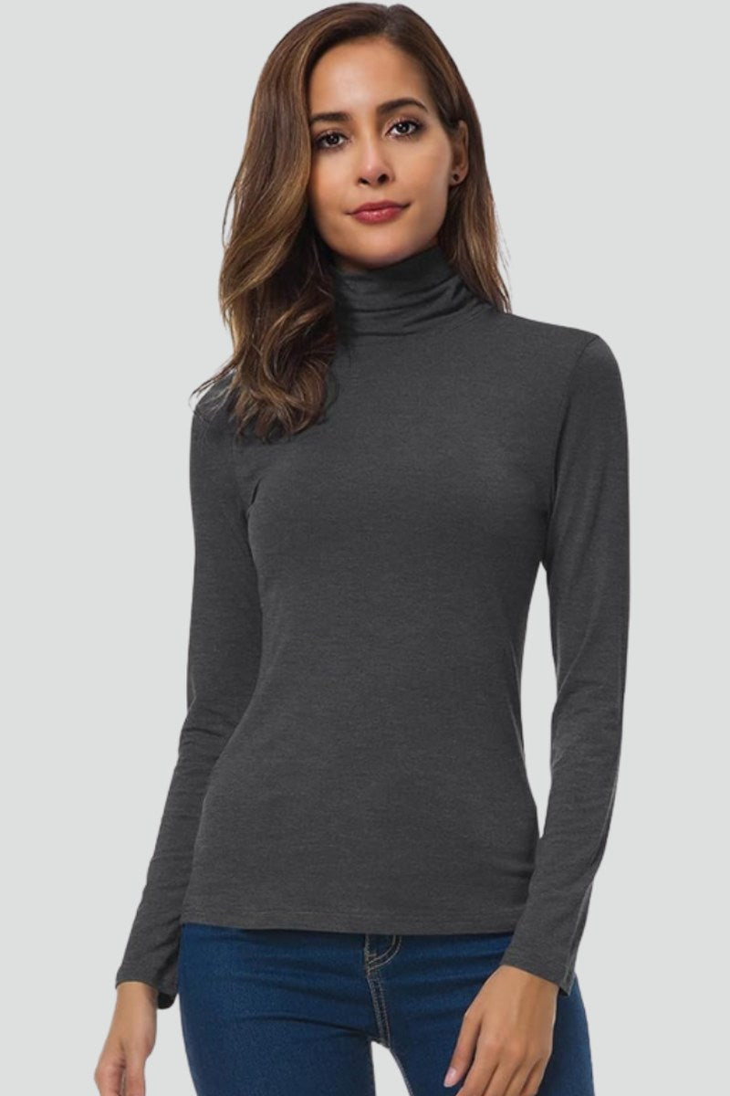 Emily — Fitted Turtleneck Sweater for Women (7)