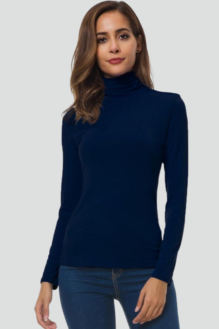 Emily — Fitted Turtleneck Sweater for Women (8)
