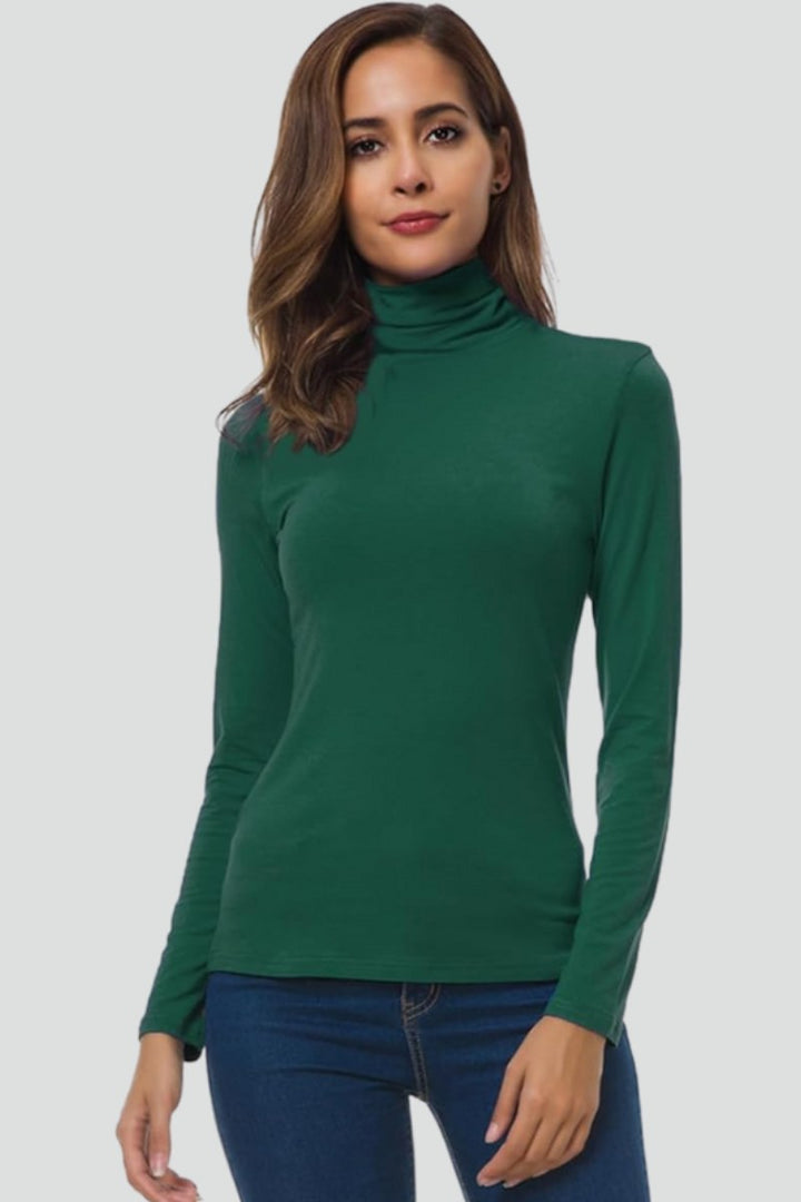 Emily — Fitted Turtleneck Sweater for Women (9)