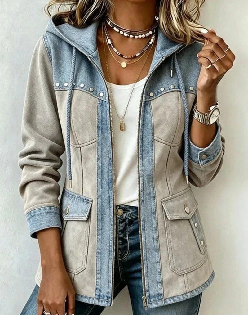 Gina — Hooded Jacket for Women with Pockets (4)