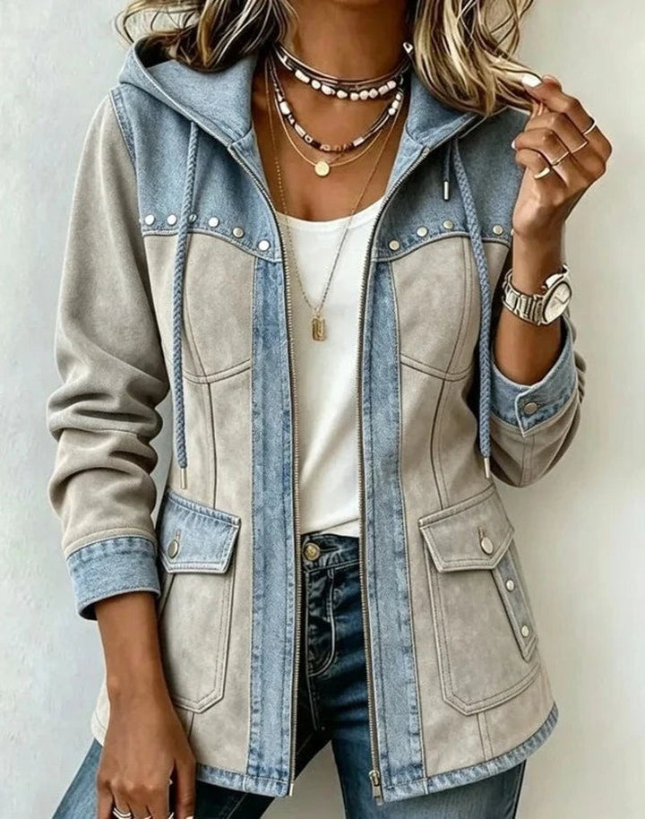 Gina — Hooded Jacket for Women with Pockets (4)
