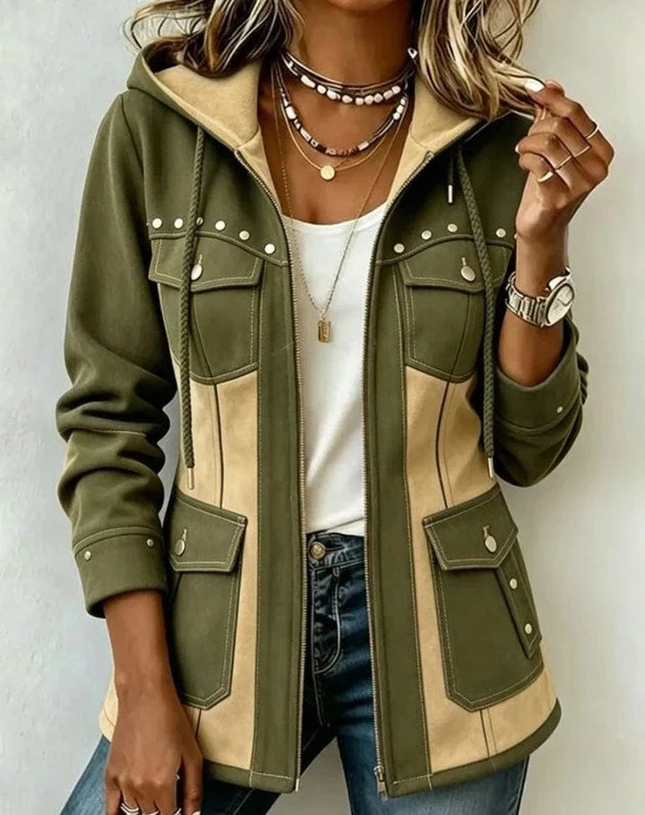 Gina — Hooded Jacket for Women with Pockets (5)