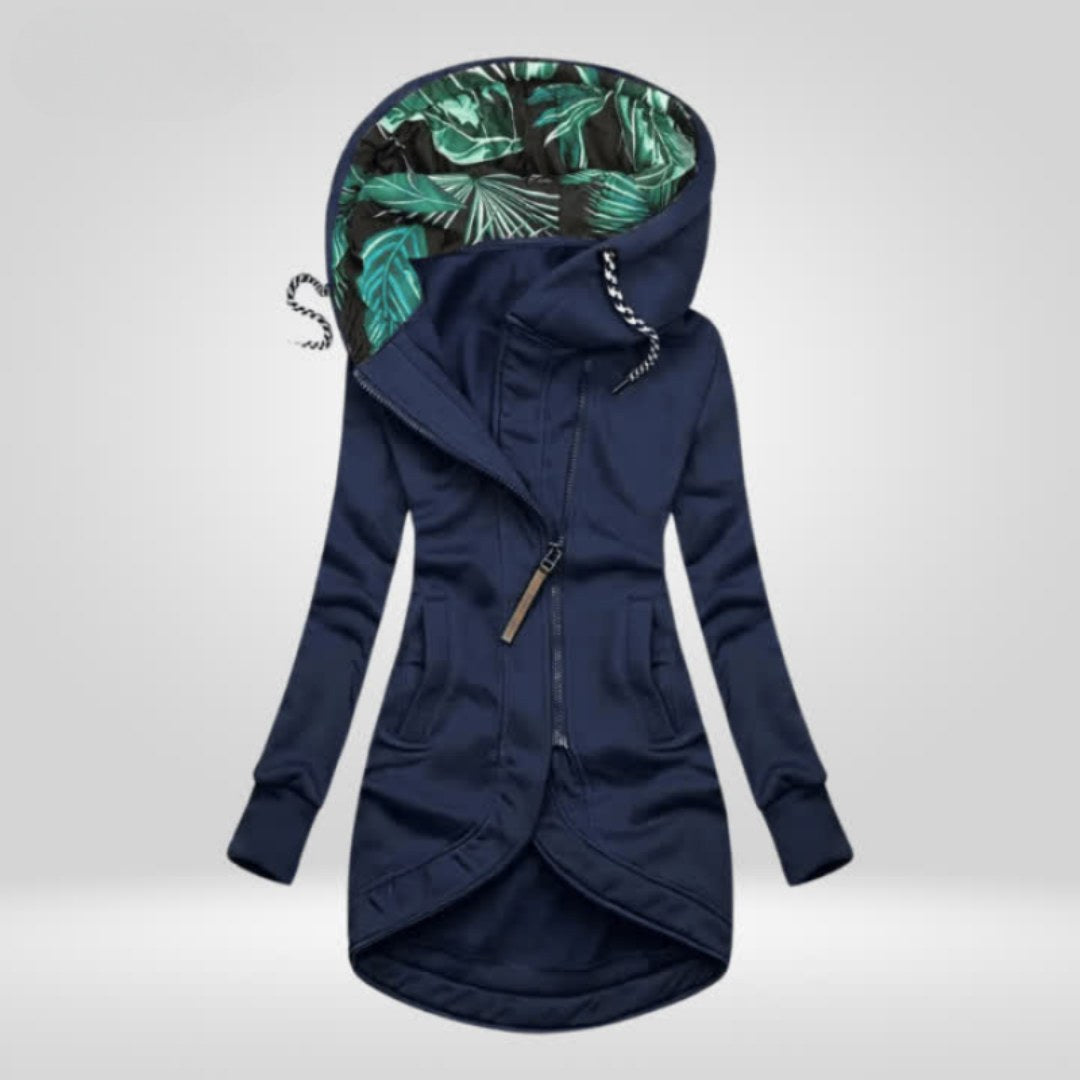 Heather — Hooded Winter Coat for Women with Drawstring