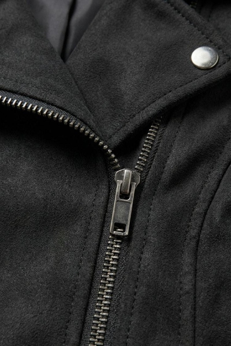 Irene — Biker Jacket for Women with Zipper (2)