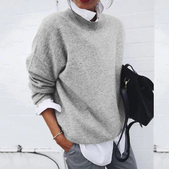 Isla — Relaxed Crew Neck Sweater for Women (3)