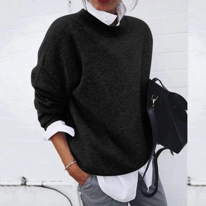 Isla — Relaxed Crew Neck Sweater for Women (5)