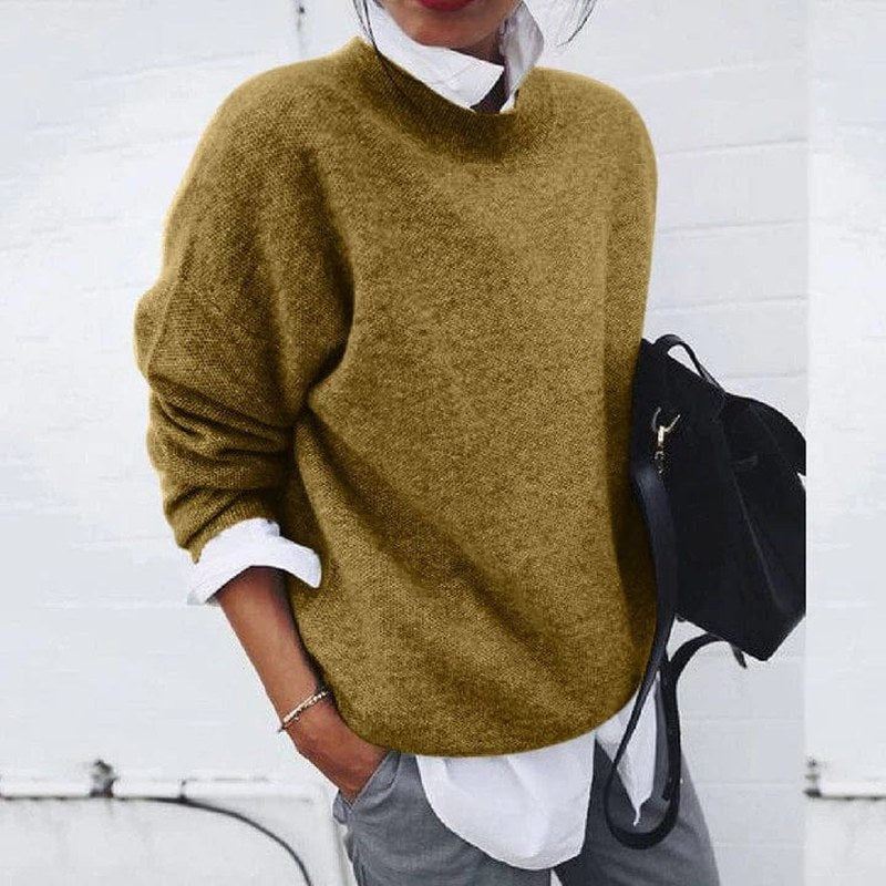 Isla — Relaxed Crew Neck Sweater for Women (7)