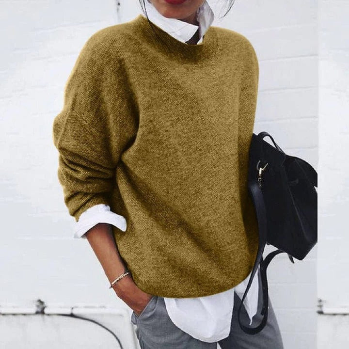 Isla — Relaxed Crew Neck Sweater for Women (7)