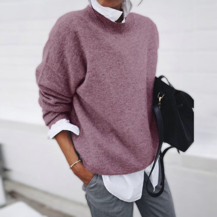 Isla — Relaxed Crew Neck Sweater for Women (8)
