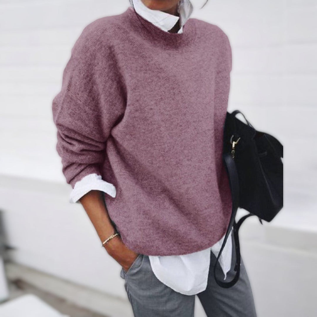 Isla — Relaxed Crew Neck Sweater for Women (9)