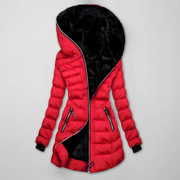 Jenna — Long Winter Coat for Women with Fur Hood (4)