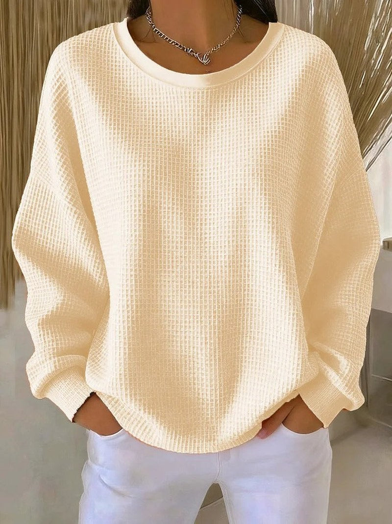 Jessica — Oversized Crew Neck Sweater for Women (4)