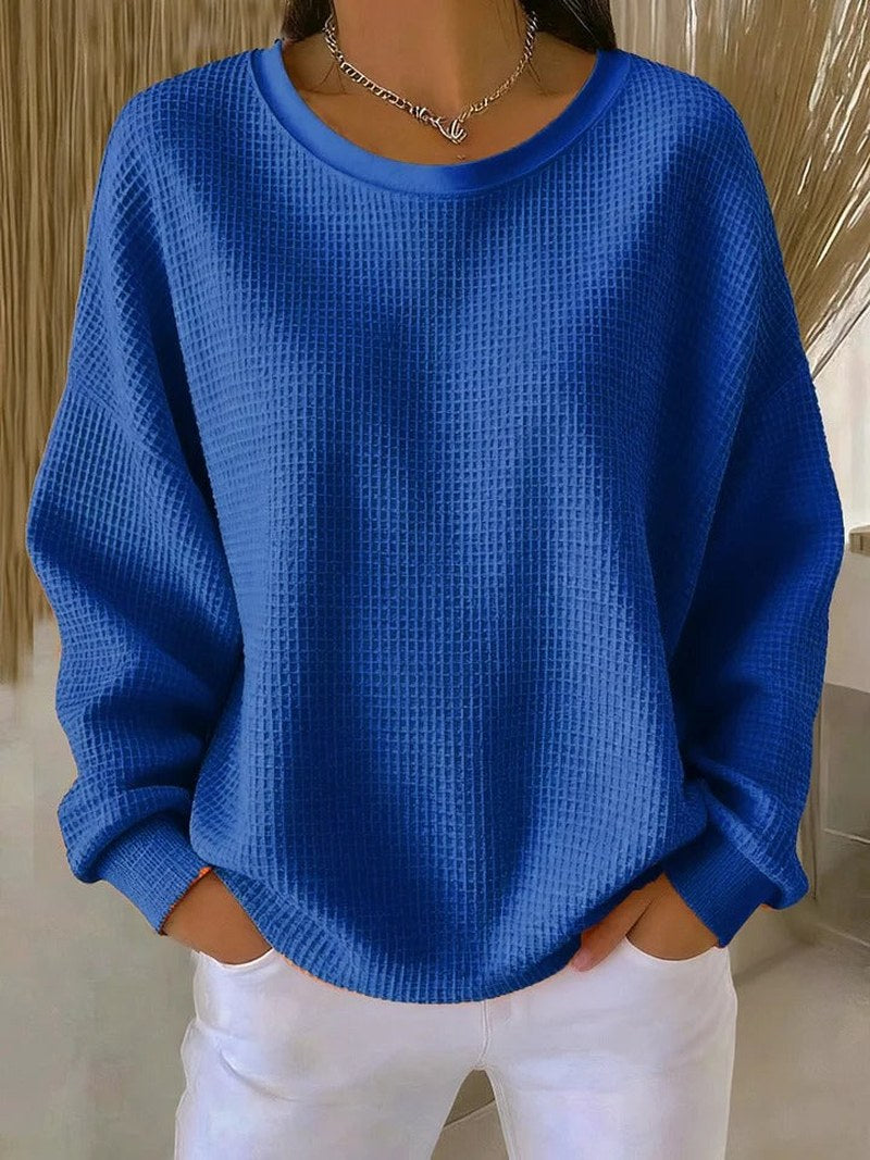 Jessica — Oversized Crew Neck Sweater for Women (5)