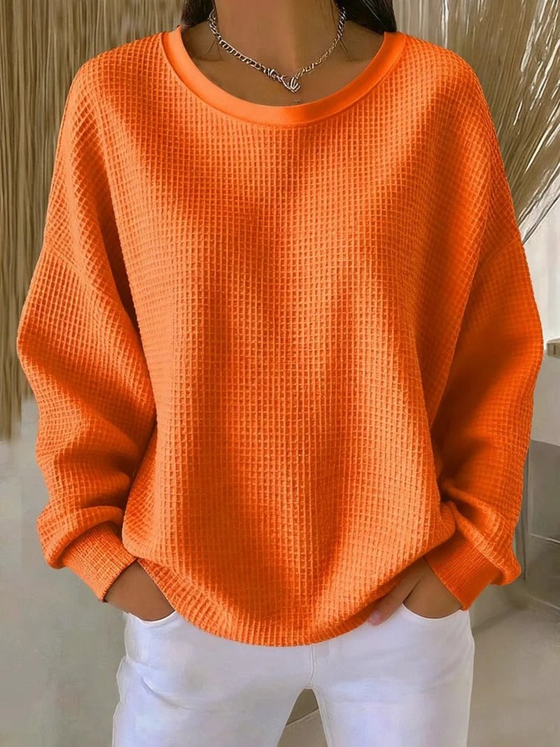 Jessica — Oversized Crew Neck Sweater for Women (8)