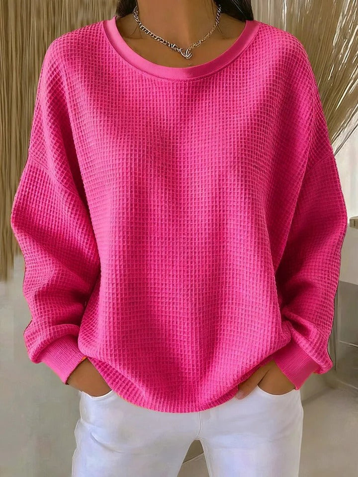 Jessica — Oversized Crew Neck Sweater for Women (9)