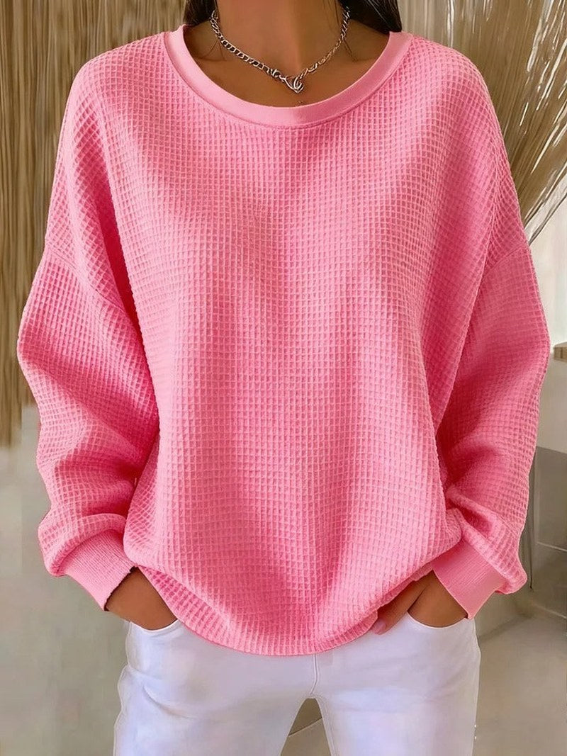 Jessica — Oversized Crew Neck Sweater for Women (10)