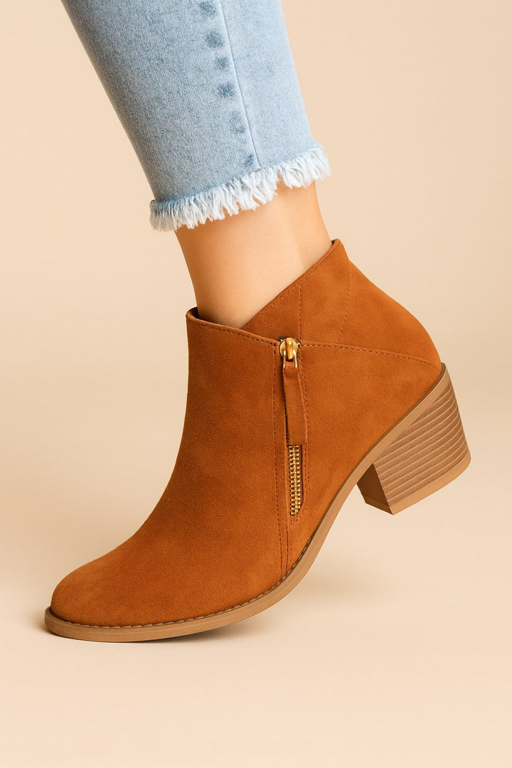 Juno — Heeled Ankle Boots for Women with Zipper (6)
