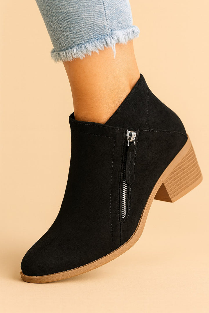 Juno — Heeled Ankle Boots for Women with Zipper (9)