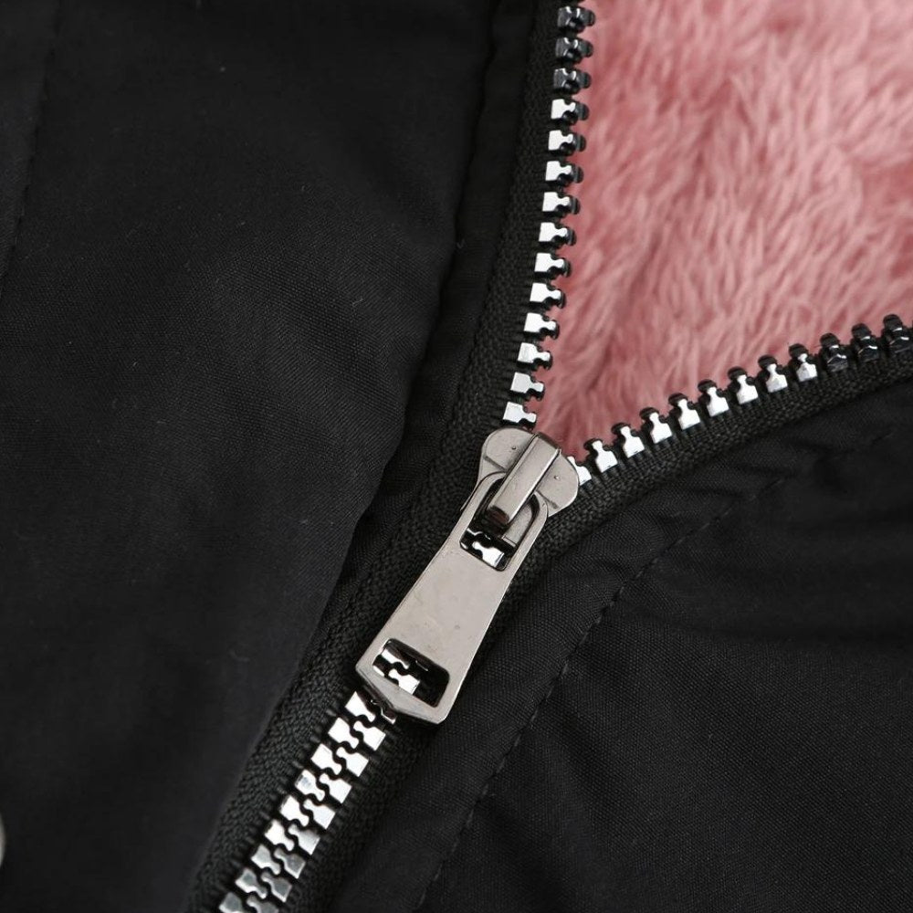 Leslie — Hooded Parka for Women with Fur Trim (6)