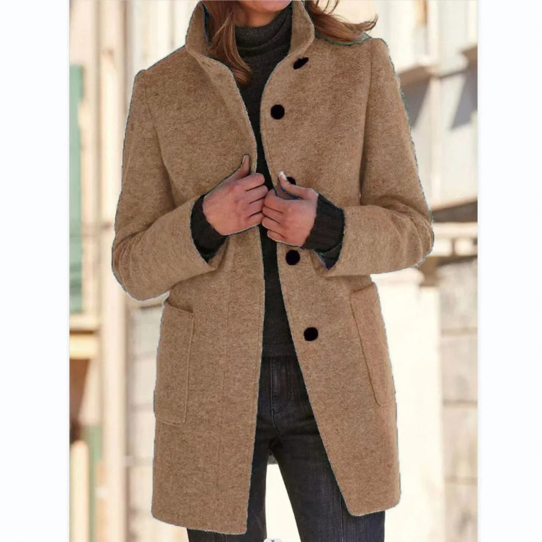 Sadie — Padded Winter Coat for Women with Buttons (2)