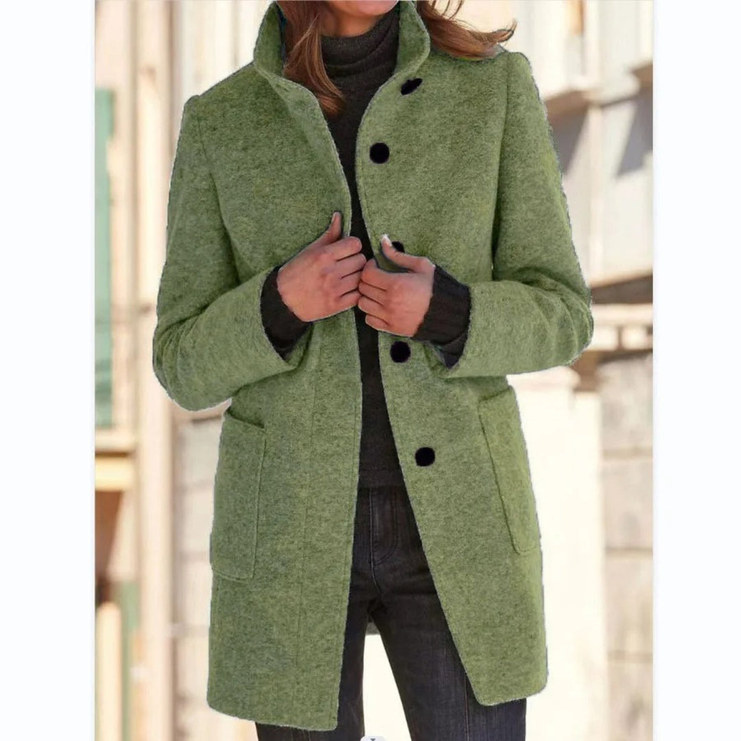 Sadie — Padded Winter Coat for Women with Buttons (3)