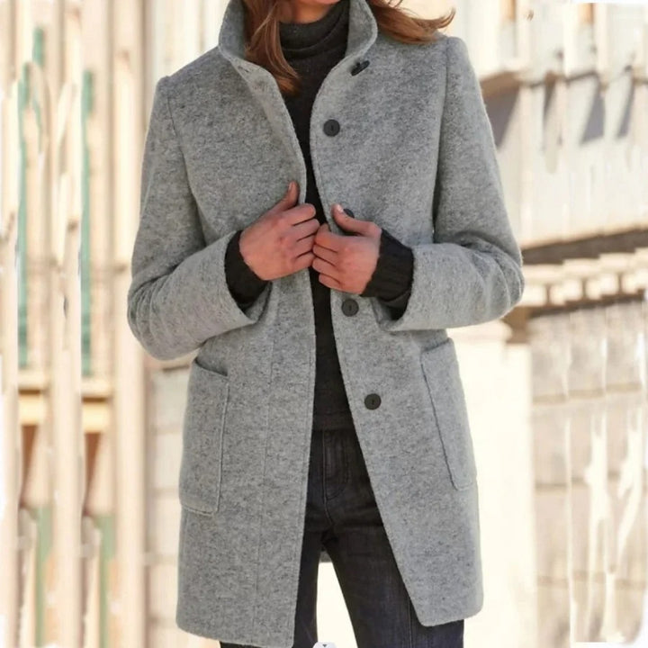 Sadie — Padded Winter Coat for Women with Buttons (5)