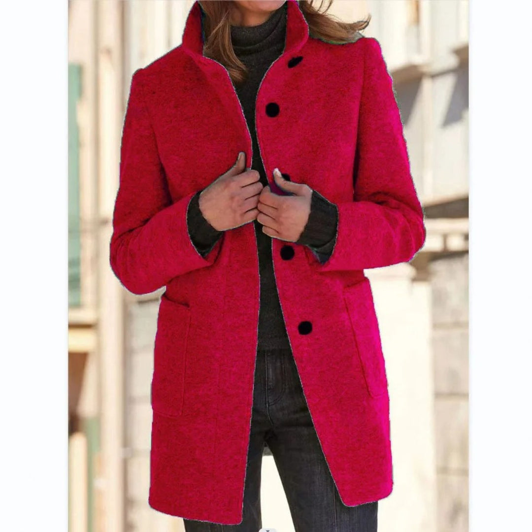 Sadie — Padded Winter Coat for Women with Buttons (6)