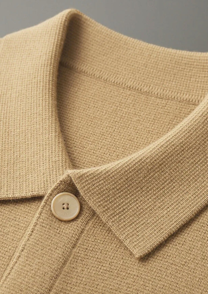 Sarah — Knit Cardigan Jacket for Women with Collar (3)