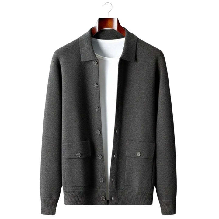 Sarah — Knit Cardigan Jacket for Women with Collar (10)
