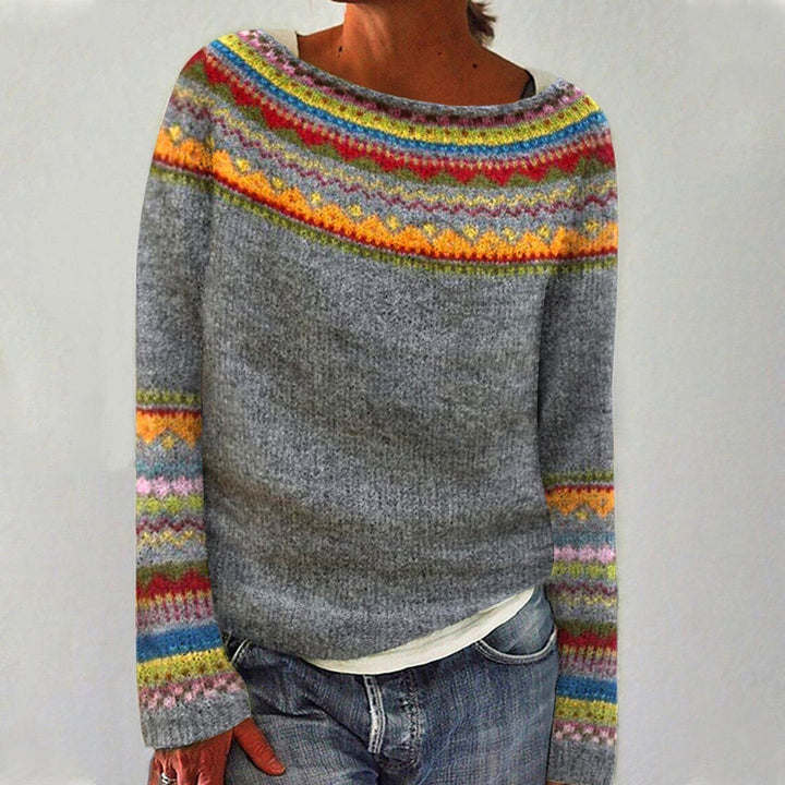 Sophie — Fair Isle Sweater for Women (3)