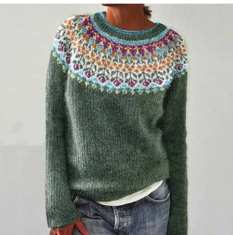 Sophie — Fair Isle Sweater for Women (4)