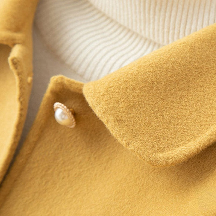 Vera — Cropped Jacket for Women with Peter Pan Collar (7)