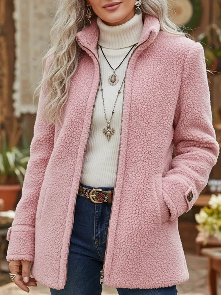 Wendy — Fleece Jacket for Women with High Collar