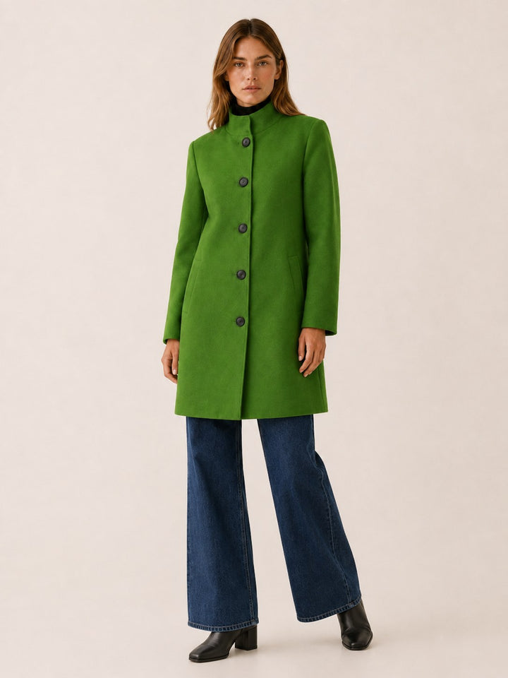 Amelia — Classic trench coat for women with button front (7), Timeless Wears