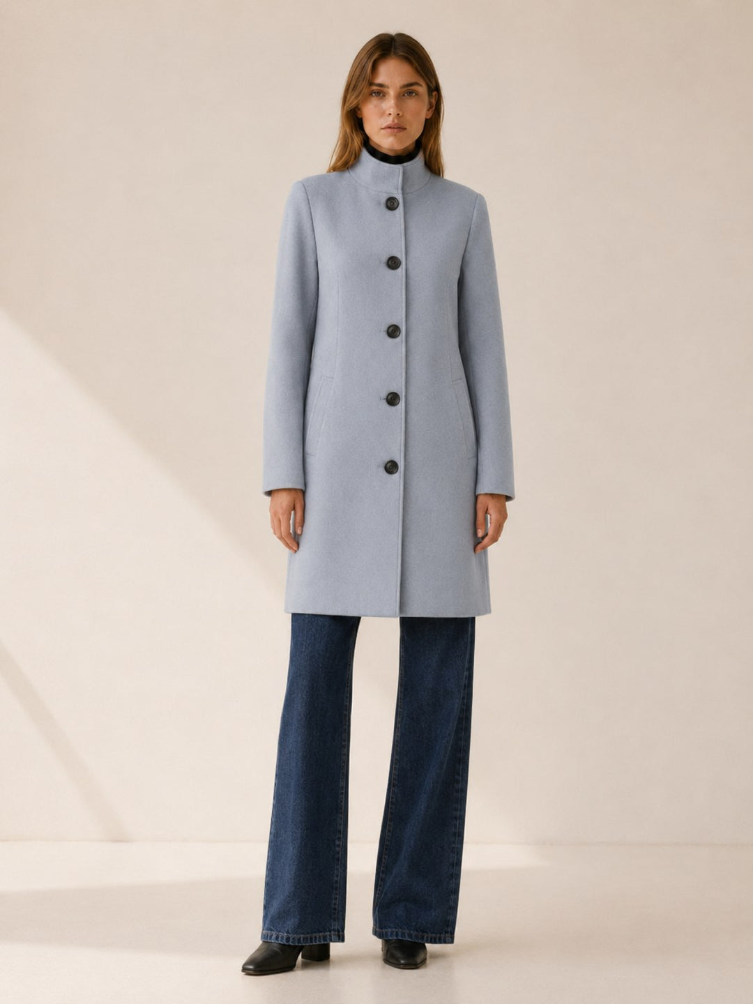 Amelia — Classic trench coat for women with button front (8), Timeless Wears